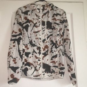 Art splattered jacket
